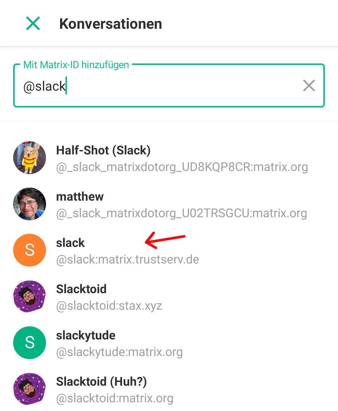 addslack